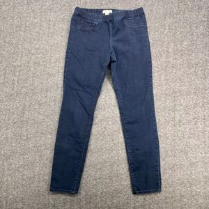 HM Womens Dark Wash Indigo Pull On High Rise Skinny Jeggings‎ Size 8 0562252 9